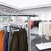 Titan Mall Skirt Hanger with Clips Skirt Hangers Pants Hangers 14 inch Trouser Clip Hangers for Pants Space Saving Skirt Hanger 25 Pack