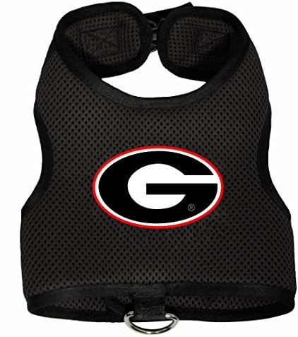 Georgia Bulldogs Pet Dog Premium Mesh Vest Harness XL