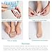 8PCS Bunion Pads, Upgrade Soft Silicone Toe Separators Big Toe Bunion Correctors, Hammer Toe Straighteners Splint for Foot Pain Toe Stretchers for Women Men