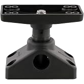 Scotty #269 Swivel Fishfinder Mount for Lowrance, Eagle w/ Side/Deck Mount , BLACK