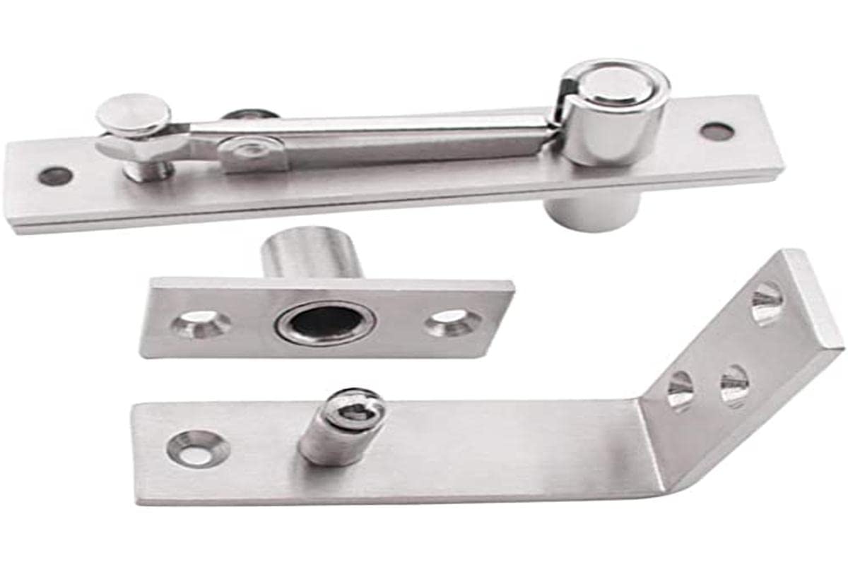 ming 0 36 EU Concealed 360 Swivel Stainless Steel Top and Bottom Door Hinge 90 Degree, K8-L