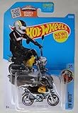 Hot Wheels 2016 HW Moto Honda Monkey Z50 Mini Bike 135/250, Black and Yellow