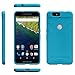J&D Slim TPU Shock Resistant Jelly Case for Nexus 6P - Blue