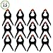 Evelots Spring Clamps-Ergonomic-Strong Sturdy Nylon-Arts & Craft/Fabric-Set/12