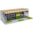 HO Scale Fast Food Chain Restaurant Drive Thru 1:87 Building Mcdonald's Colored