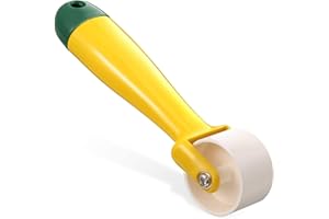 JJLFRESHENERS Quilting Seam Roller Quilting Roller Roll and Press Sewing Roller Tool with Easy to Grip Handle for Quilting, Sewing, Print, Ink, Wallpaper, Home Decoration Attractive Design Sewing Tools(15 X 2.3 Cm)