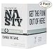 NASTY Body Wipes for Men, Women, & Teens, After Workout Cleansing Wipes, Extra Large(10