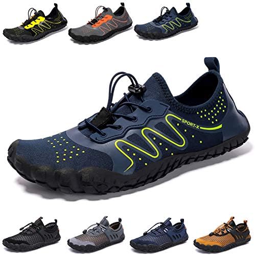 FJWYSANGU Men Women Beach Aqua Socks Barefoot Water Shoes Quick Dry for Outdoor Sports Hiking Swimming Surfing