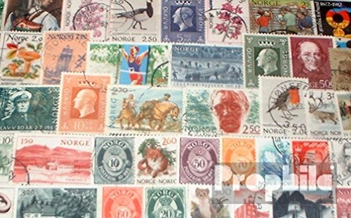 Norway 50 Various Stamps (Stamps for Collectors)