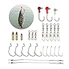 Goture-Fishing-Lures-Set-Including-Soft-Hard-Fishing-Lures-Topwater-Baits-Minnow-Popper-Jig-Heads-Swivels-and-Other-Fishing-Gear-Tools-with-Fishing-Tackle-Box-for-Saltwater-and-Freshwater
