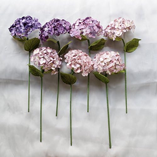 Purple Hydrangea,Posie Rooms M Size Flowers, Hydrangea Sweet Purple,16" length