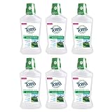 Tom's of Maine Wicked Fresh! Mouthwash, Mouthwash, Natural Mouthwash, Cool Mountain Mint, 16 Ounce, 6-Pack