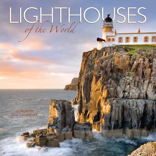 Lighthouses Of The World 2016 Square 12X12 Wyman by Browntrout Publishers