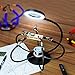 Helping Hands Toolour Third Hand Soldering Tool Aluminum Rotary Base 6 Metal Flexible Arms and Aid Vise, 42 LED Beads USB 3X Magnifying Lamp for Electronics Repair Modeling Woodwork Jewel Hobby Crafts