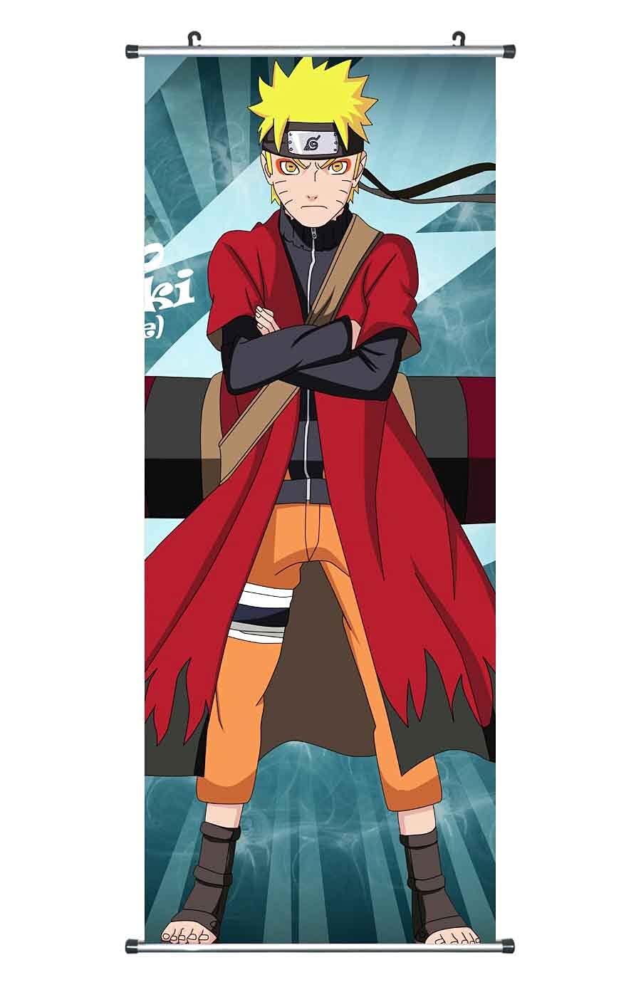 CosplayStudio Large Naruto Roll Picture / Kakemono Fabric Poster 100 x 40 cm Motif: Naruto Uzumaki.