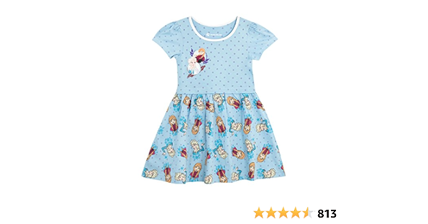 Amazon.com: Disney - Vestido para niña Frozen : Ropa, Zapatos y Joyería