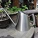 Cesun Metal Watering Can Solid Stainless Steel Pot with Long Spout Small Size for Bonsai Indoors and Outdoors, 48 Fl Oz
