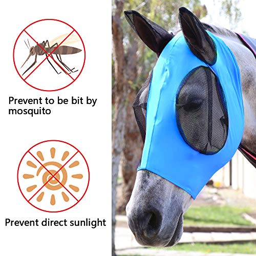 1 Horse+Fly+Mask+Nose+Ears