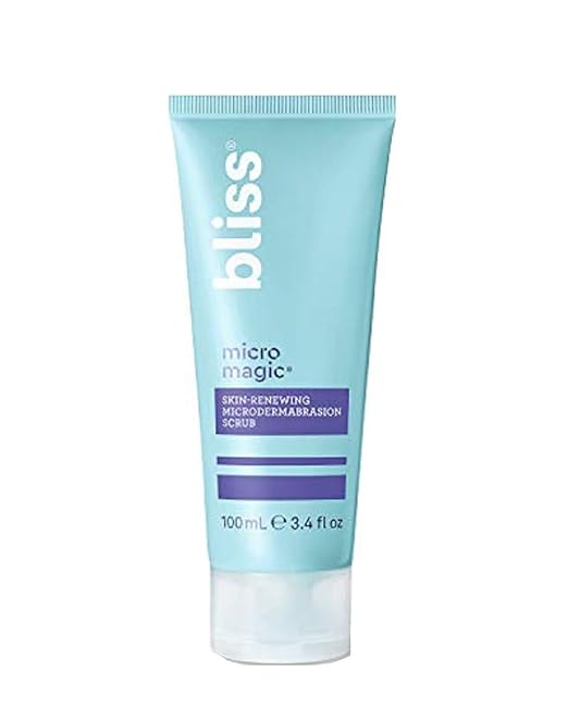 Bliss Micro Magic | Skin-renewing Microdermabrasion Scrub | Straight-from-the-Spa | Tightens Pores & Brightens Skin | Paraben Free, Cruelty Free | 3.4 fl oz best microdermabrasion product