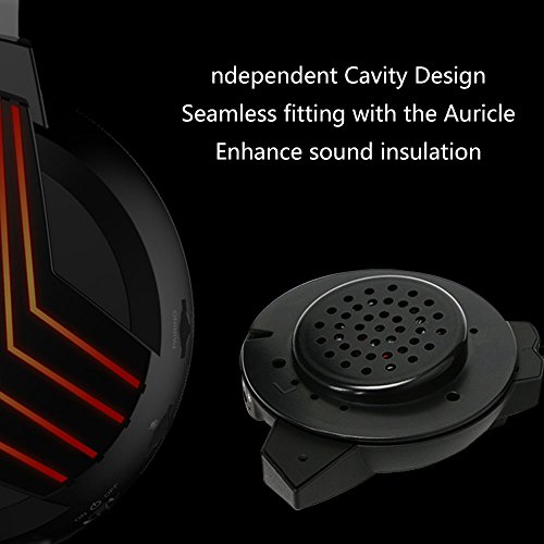 HUHD USB Wireless Gaming Headset for PS4 PC Computer Nintendo Switch 3