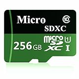 256GB Micro SD SDXC Memory Card High Speed Class 10 with Micro SD Adapter, Designed for Android Smartphones, Tablets And Other MicroSDXC Compatible Devices(R19-256LH-J3)