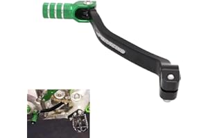 AnXin Motorcycle Gear Shifter Pedal Shift Lever Arm CNC for KX250F 2009-2020 KX250 2019-2023 KX250X 2021-2023 Dirt Bike Green