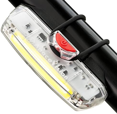 Apace Illuma ZT3000 USB Rechargeable Bike Headlight – Powerful Bicycle LED Front Light – Super Bright High-Powered Lumens for Optimal Cycling Safety Up to 12 Hours – Waterproof