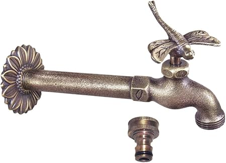 Amazon Com Taiwan Decorative Brass Dragonfly Garden Outdoor