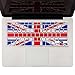 Kuzy - Stickers UK Great British Flag Keyboard Skin for MacBook Pro 13