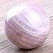banshren Natural Carved 50mm Pink Rose Quartz Sphere Ball Healing Crystals