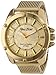 Marc Ecko Men's E18597G1 The Flash Gold Mesh Gold Dial Watch