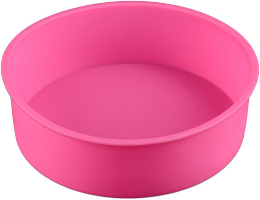 Moule à Gâteau Rond En Silicone 15 Cm (6 Pouces) - Antiadhésif, Va Au Four, Lave-vaisselle