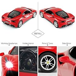 RASTAR Ferrari 488 GTB Model, 1/14 Scale Ferrari