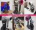 Hair Dryer Stand Holder, 3 Colors Rust Prevention Steel for All Dyson Supersonic Models (Silver Pearl)