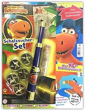 Panini Der Kleine Drache Kokosnuss Magazin 05 17 Inklusive Cooles Schatzsucher Set Fur Echte Piraten Amazon De Spielzeug