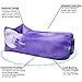 yeacar Inflatable Lounger Air Sofa, Portable Waterproof Indoor or Outdoor Inflatable Couch for Camping Park Hiking Travelling Picnics Pool Music Festivals and Beach Party