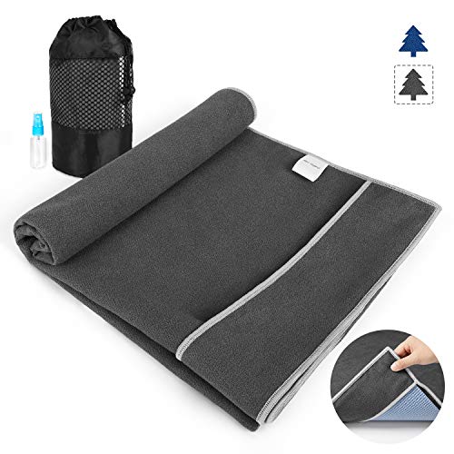 Aqui-Legend-Non-Slip-Hot-Yoga-Towel-Corner-Pockets-Design-for-Prevent-Bunching-Extra-ThickSuper-AbsorbentWashable-Perfect-Microfiber-Yoga-Mat-Towel-for-Hot-YogaBikramPilates