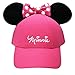 Disney Youth Hat Kids Cap with Mickey or Minnie Mouse Ears (Minnie Pink)