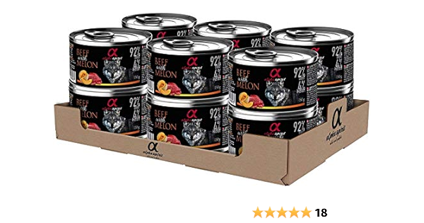 ALPHA SPIRIT Alimento Completo Húmedo para Perros Ternera con ...