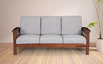 Royaloak Max Three Seater Sofa Grey Amazon In Home Kitchen