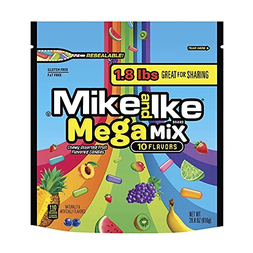MIKE & IKE, MEGA MIX, 28.8 OUNCE