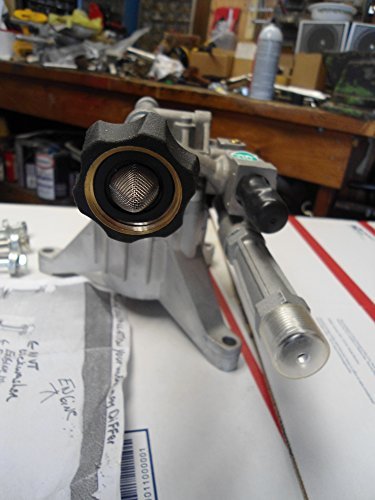 PRESSURE WASHER PUMP REPLACEMENT EXCELL DEVILBISS DELTA DT2400CS DTH2450 FRONT CONNECTIONS VERTICAL MOUNT W/MOUNTING KIT & SHAFT KEY