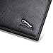 Jaguar Bifold Wallet with 3 Credit Card Slots and ID Window - Genuine Leather