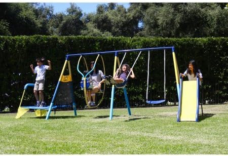 Sportspower Ridgewood Me and My Toddler Metal Swing Set