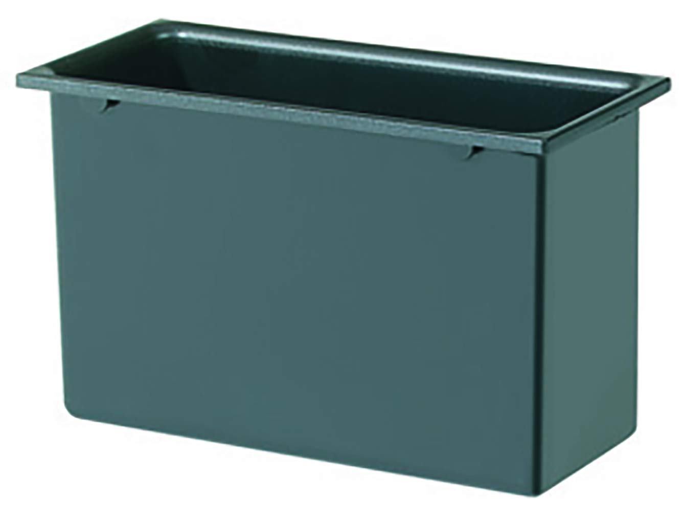 Exacompta - Ref 43242D - Topline Rectangular Eco-Insert for Waste Paper Bin - 222 x 95 x 125mm in Size, 2L Capacity, Enables Bin to be Sorted - Anthracite Grey