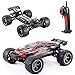GPTOYS RC Cars S912 LUCTAN 33MPH 1/12 Scale Electric Monster Hobby Truck With Waterproof Electronics, Remote Control Off Road Red Truggy Toys