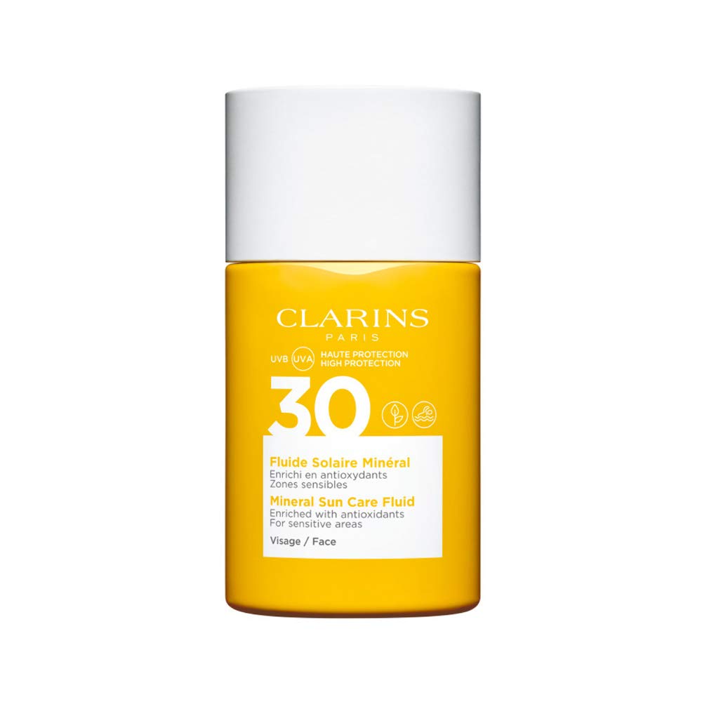 clarins sun care face