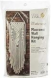 Solid Oak MWH003 Macrame Wall Hanger Kit Hearts
