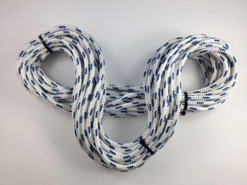 Liros Marine Braid On Braid Blue Fleck Rope 18m x 6mm