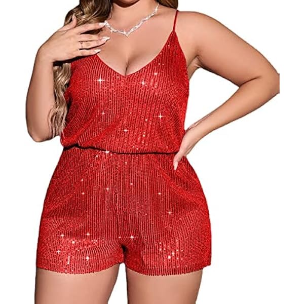 Amazon.com: BYDIVA Racerback Top Short Bodycon Jumpsuit One